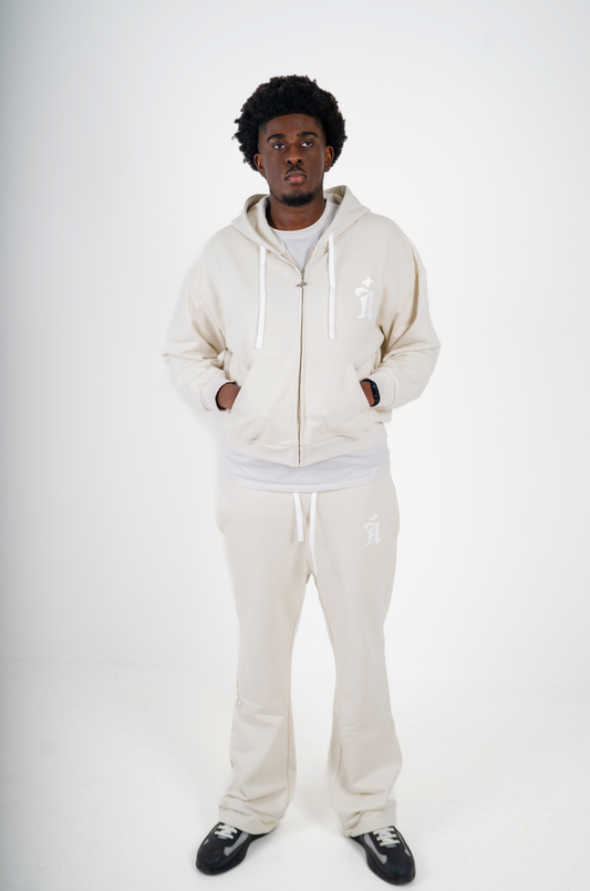 ONE OF A KIND JOGGERS - BEIGE